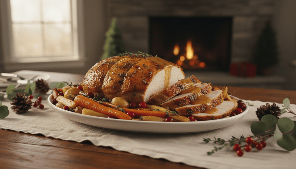 How to Make Herb-Butter Roast Turkey Breast — Juicy, Golden & Easy to&nbsp;Carve